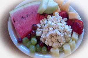 Fruit Plate Lunch Special