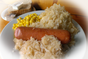 Polish Sausage & Kraut