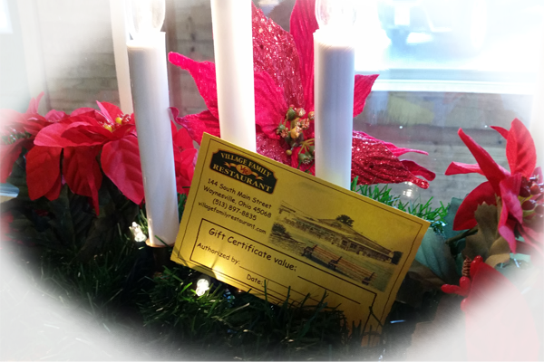 Gift Certificates Make a Great Gift