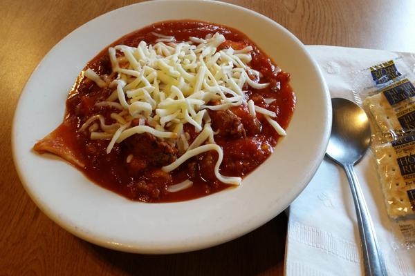 Last Week For Lasagna Soup