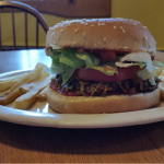 Black bean burger