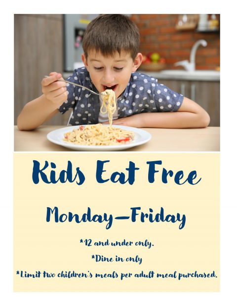 Kids Eat Free Monday - Friday - The Village Family Restaurant